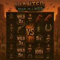 SlotsVader - Wanted Dead or a Wild spilleautomat