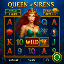 SlotsVader - Queen of Sirens spilleautomat